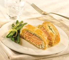 Salmon & Herb Strudel image