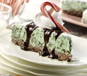 Mint Ice Cream & Cookie Dessert image