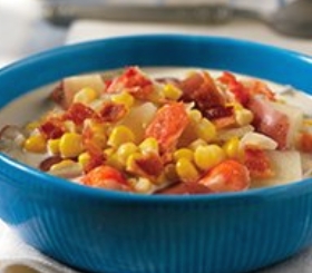 Crab and Corn Chowder image