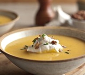Sweet Potato & Pecan Soup image