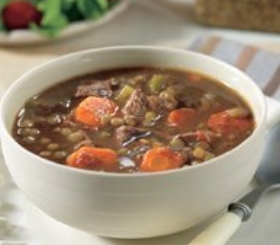 Slow Cooker Lentil Soup with Beef image