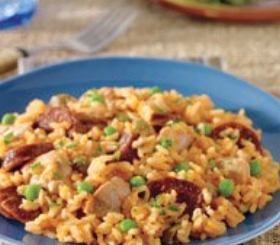 Slow-Cooked Chicken & Sausage Paella image